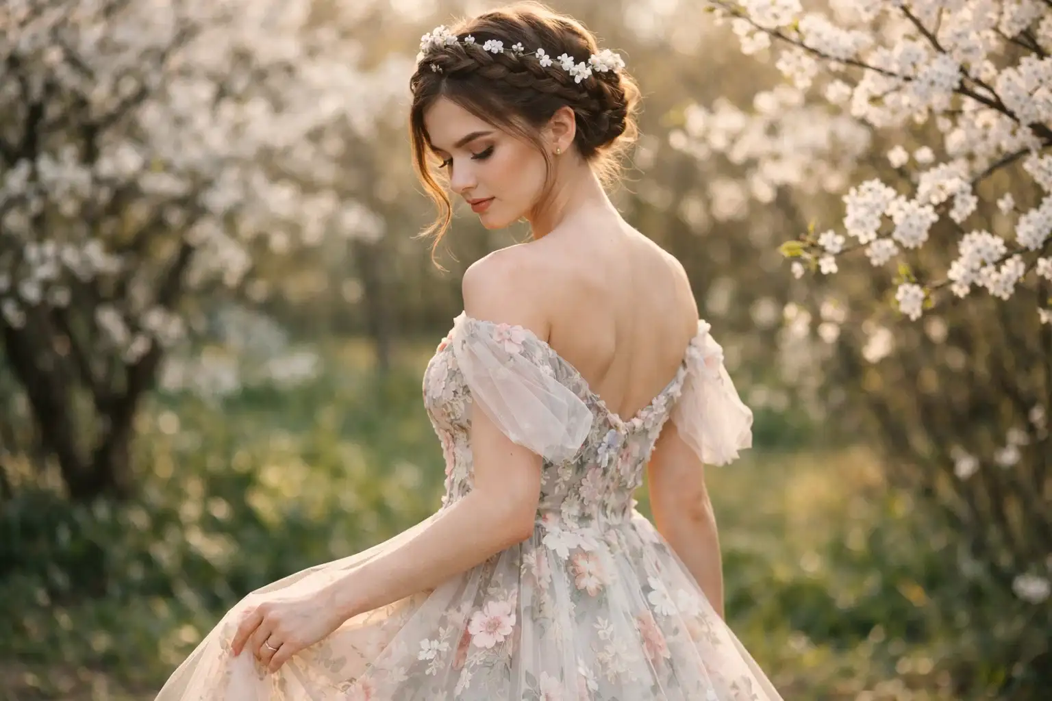 The Romantic Braided Crown