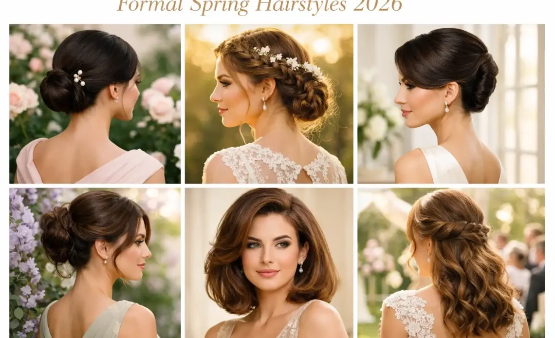 17 Elegant Ideas for Formal Spring Hairstyles 2026 You’ll Love