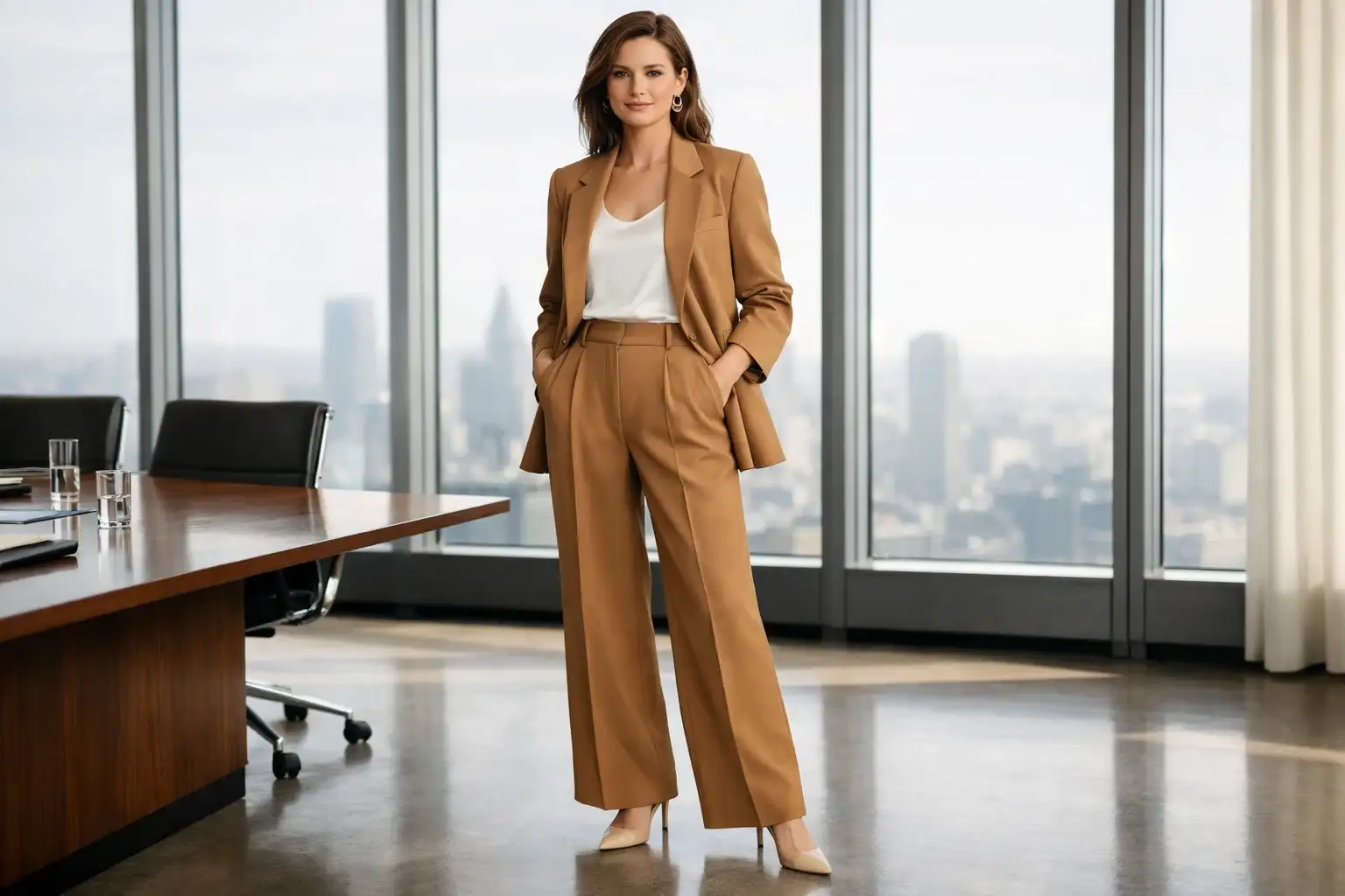 Tailored Blazer and Matching Trousers