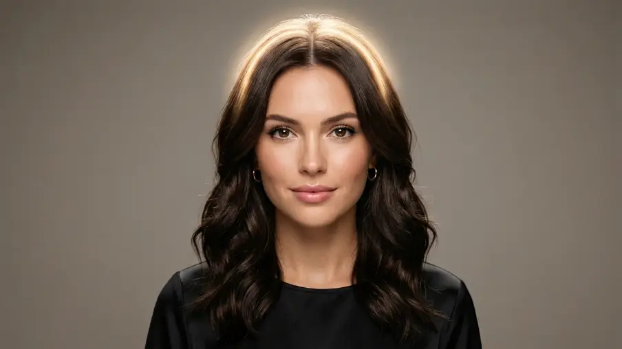 Halo Hair Coloring Technique