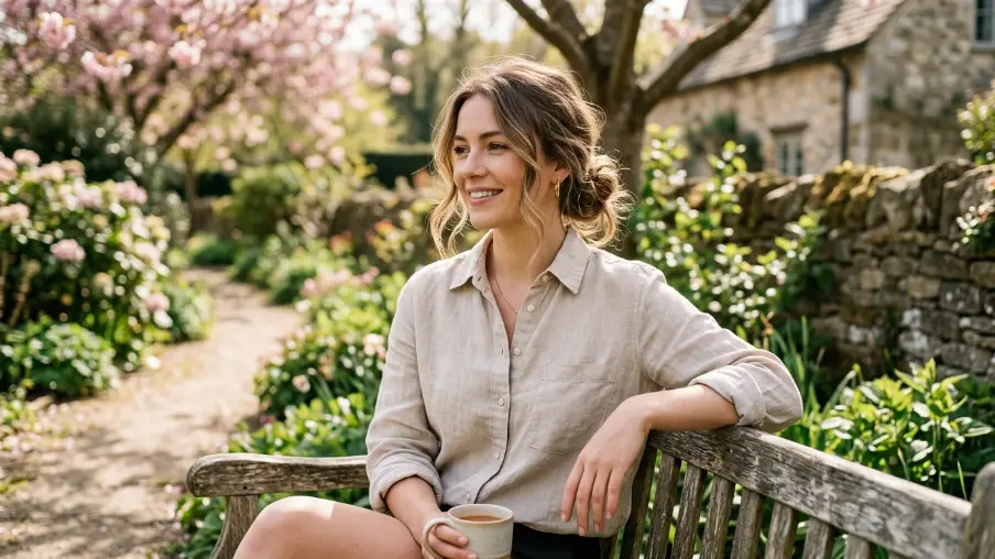 The Lived-In Low Bun