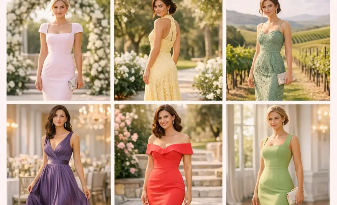 16 Classy Ideas for Bold Spring Wedding Guest Outfit 2026