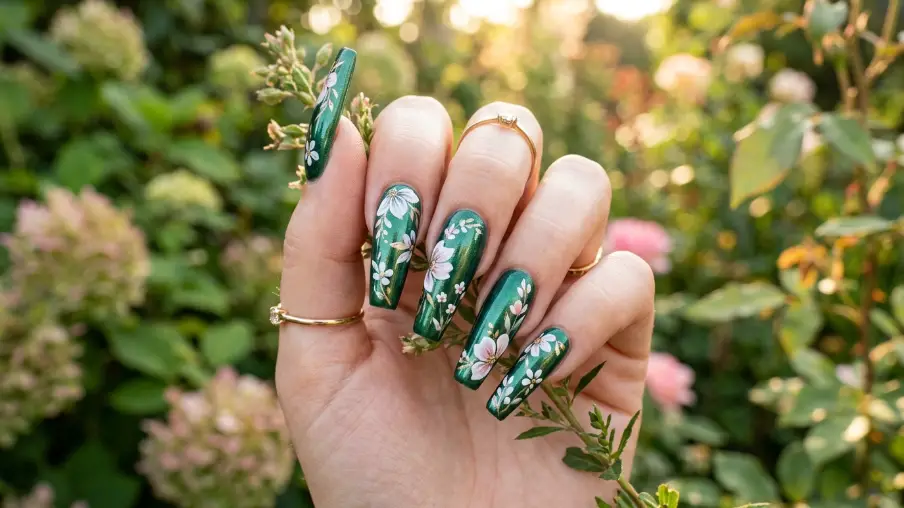 Floral Nail Art