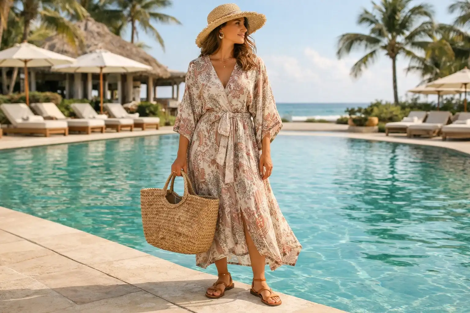 A Kaftan or Breezy Cover-Up
