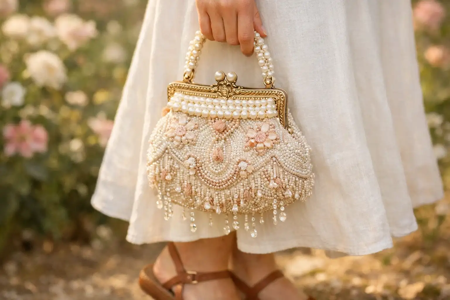 Beaded Bags for Texture and Personality