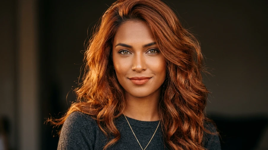 Copper Hair Color for Tan Skin