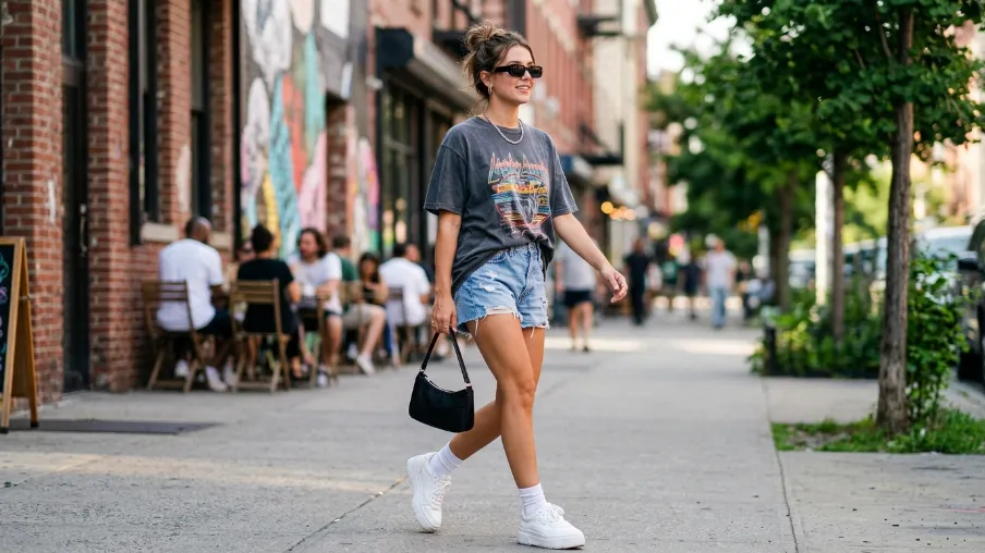 Aesthetic Street Style Summer Outfit