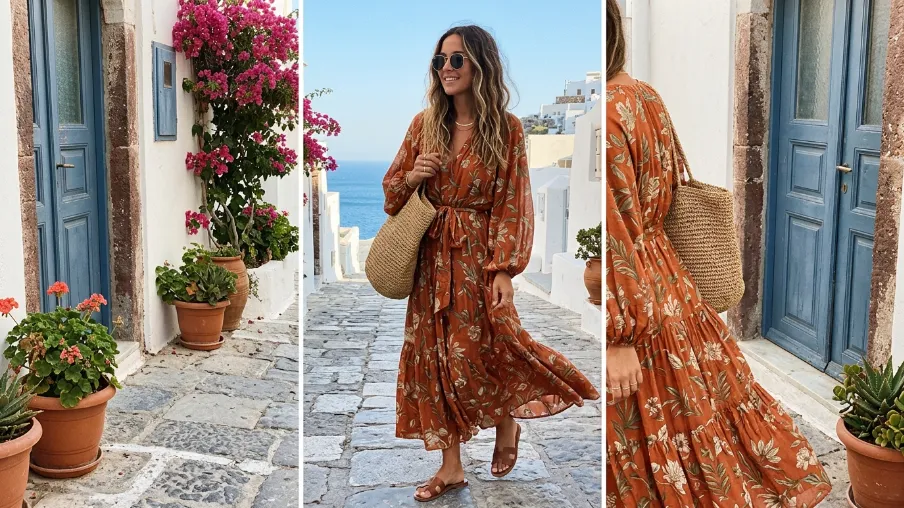Instagram-Worthy Summer Look with a Flowy Maxi Dress