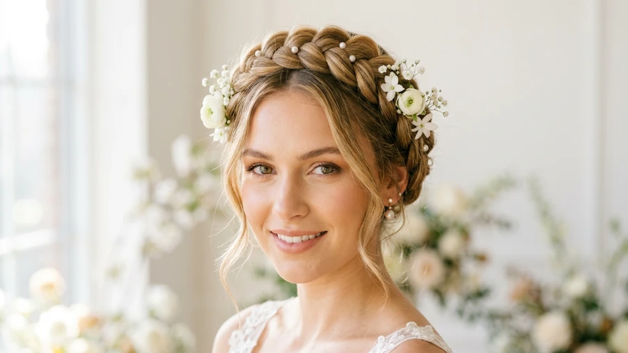 Crown and Halo Braids
