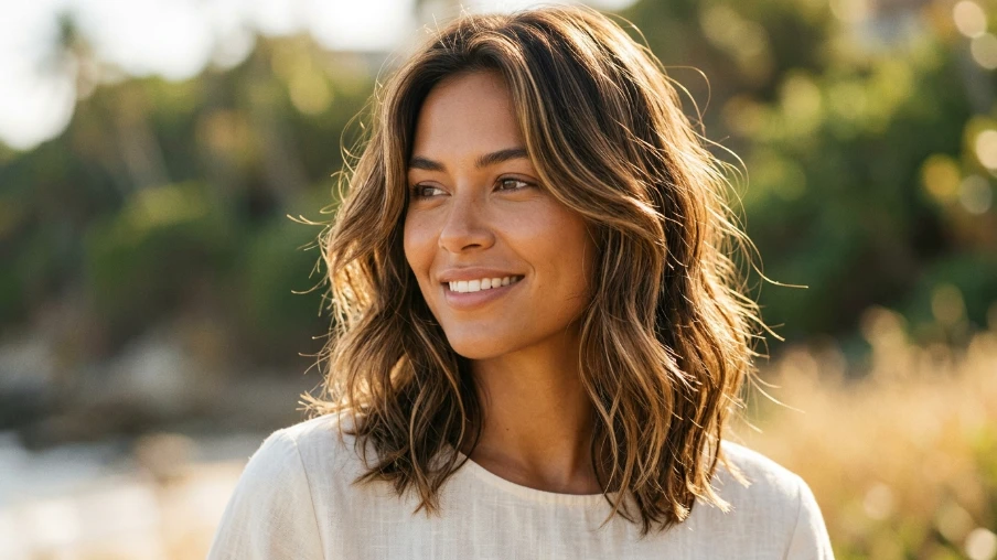  Sun-Kissed Caramel Highlights