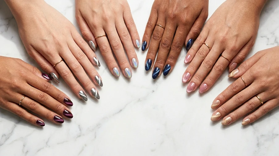 Cat Eye Nails Design