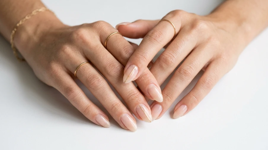 Minimal Nail Designs with Negative Space