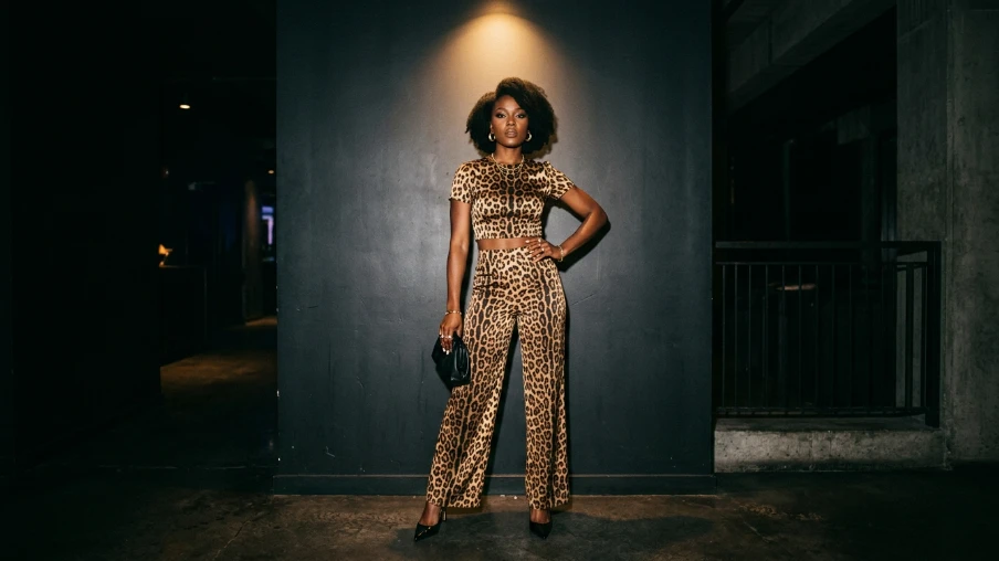 Bold Print Two-Piece Co-ord