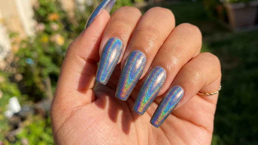 Holographic Coffin Nails