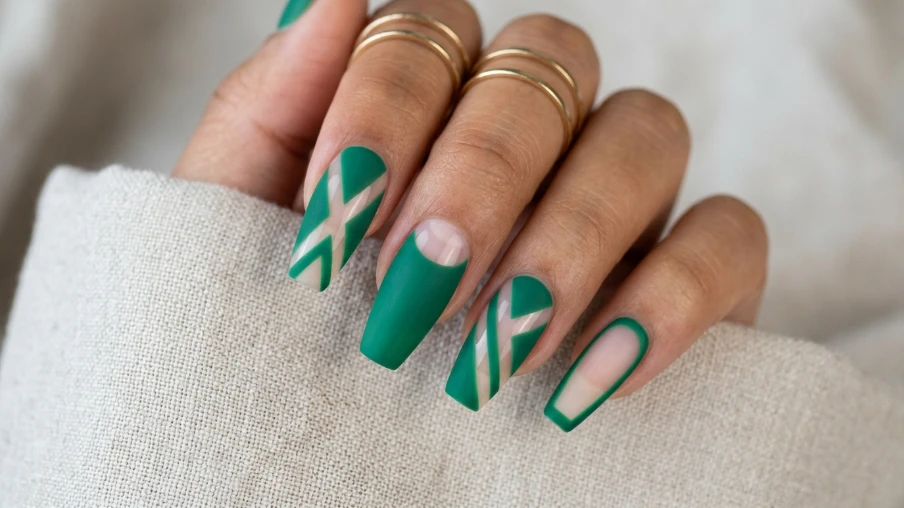 Coffin Nails with Negative Space