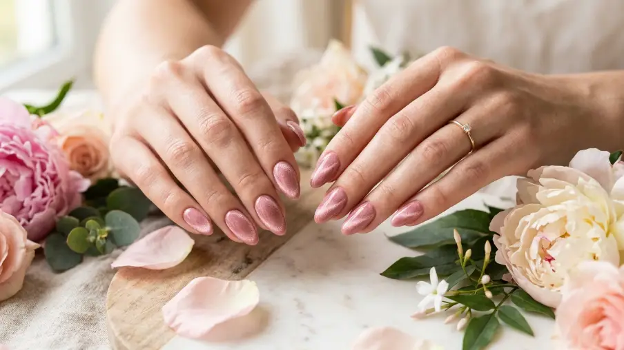 Velvet Cat Eye in Blush
