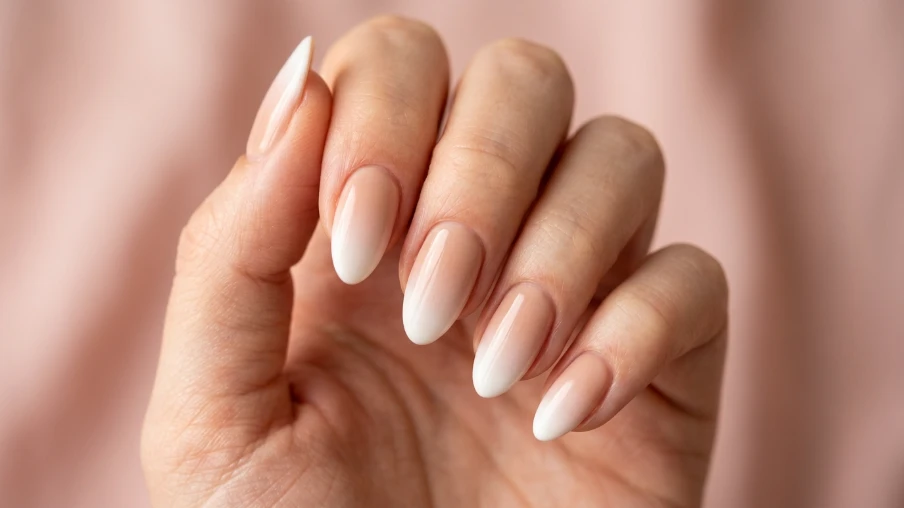 Elegant Ombre Graduation Nails