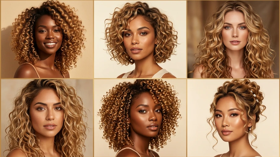 15 Must Try Ideas Blonde Curly Hair for Soft Glam Aesthetic