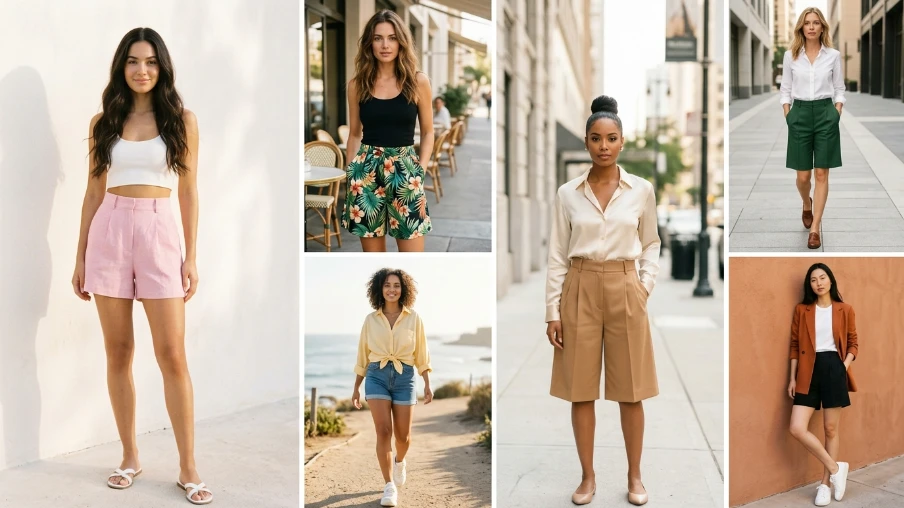 17 Stylish Ideas Outfit Short for Women for a Stylish Look