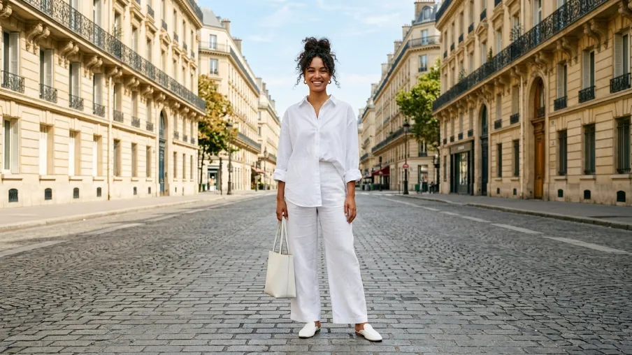All-White Summer Outfit