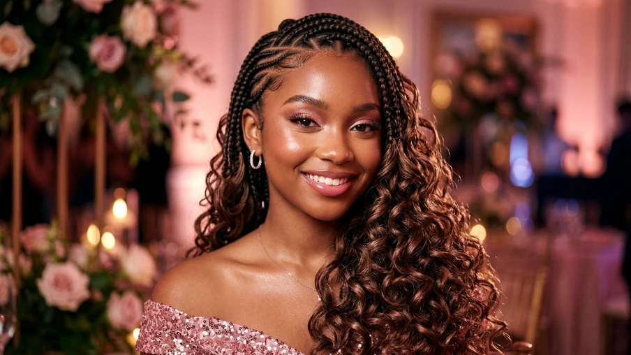 French Curl Braids