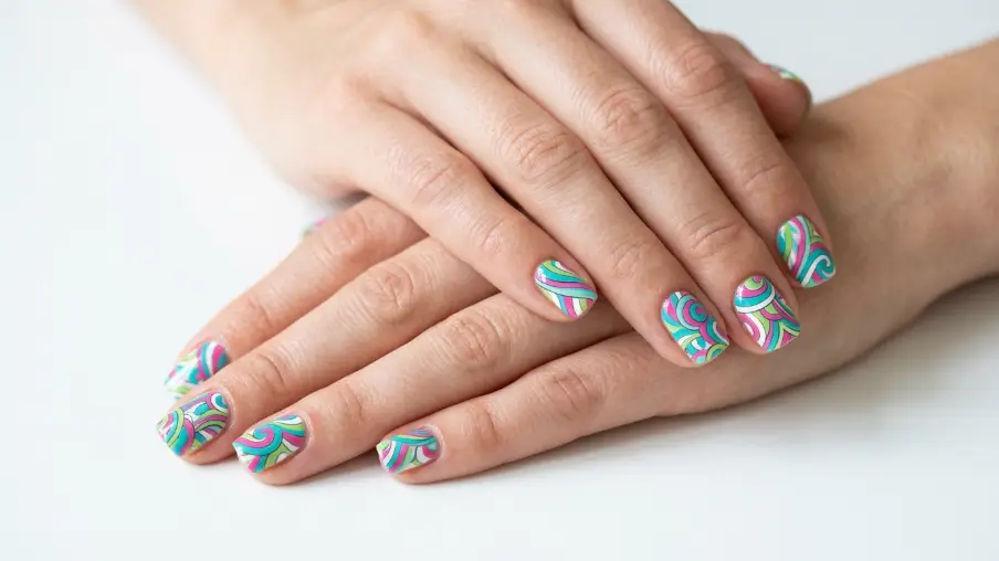 Short Square Pucci Nails