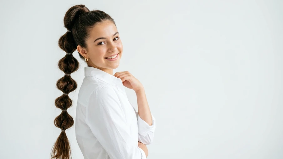 The Bubble Ponytail