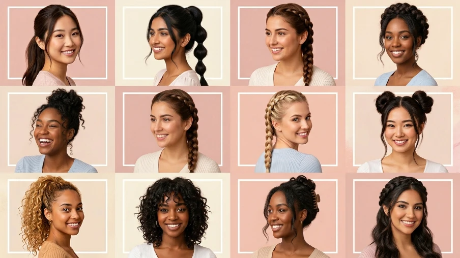 16 Glam Ideas for Hair Inspo for School with Easy Hairstyles