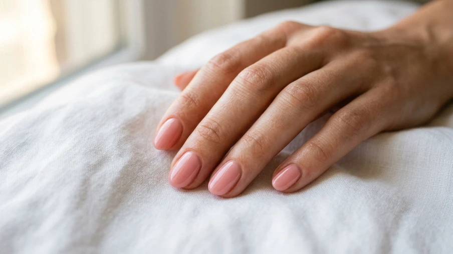 Soft Pink Everyday Acrylic Nails