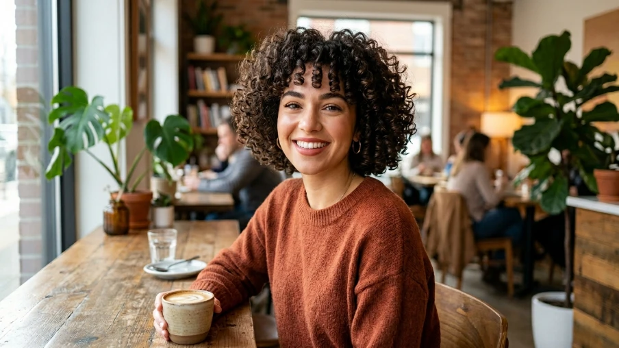 The Curly Baby Bob