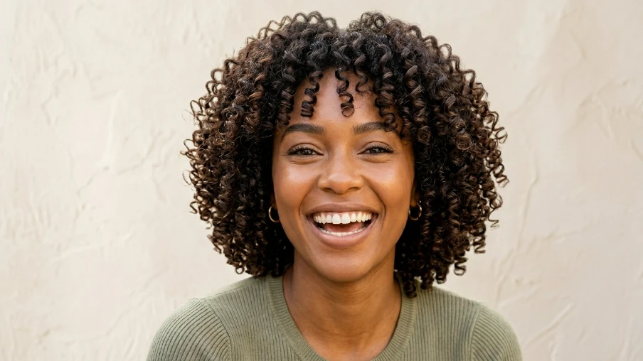 The Short Curly Hairstyle
