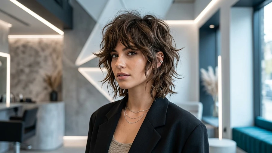 The Short Wolf Cut
