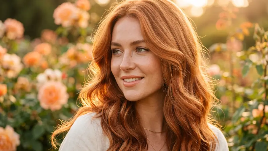 Soft Copper and Sunlit Tones