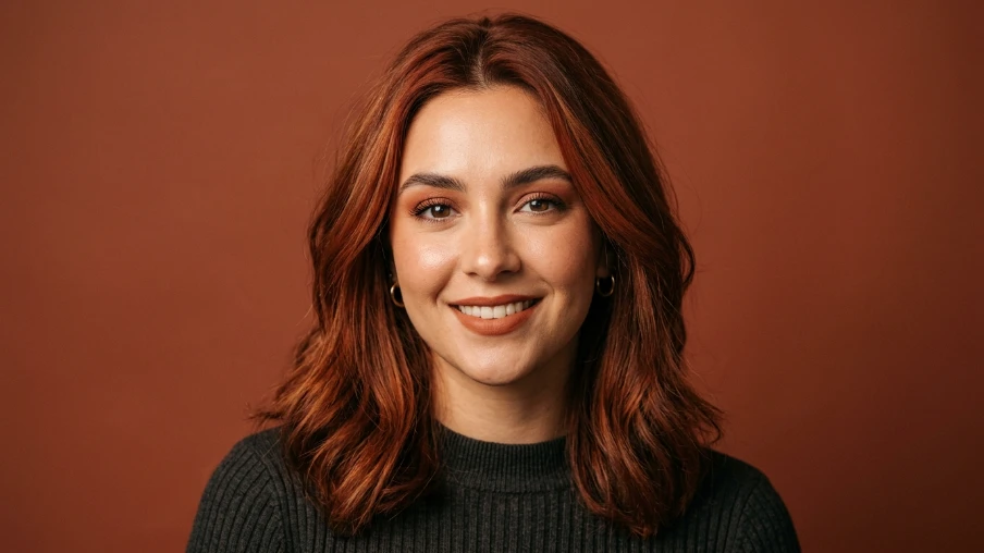 Warm Hair Color Tones: Terracotta and Rust