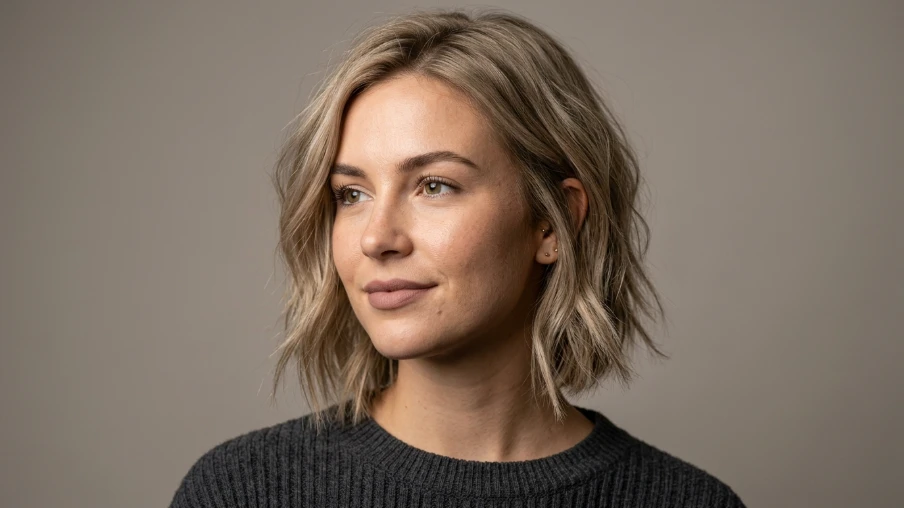 Textured Bob Haircut