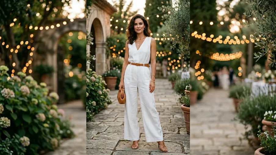 Elegant Jumpsuit for Summer Events