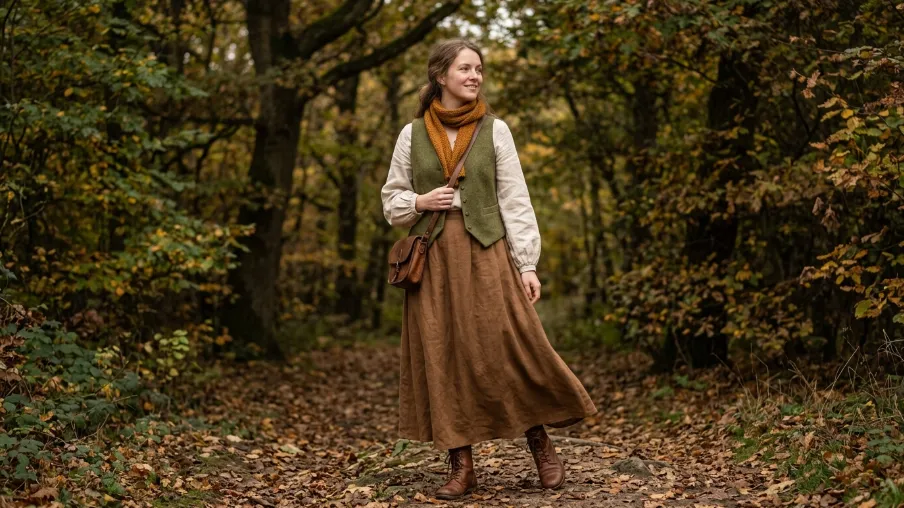 Woodland Inspired Layered Look