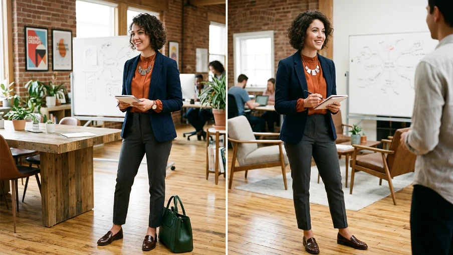 Smart Business Casual for Creative Fields