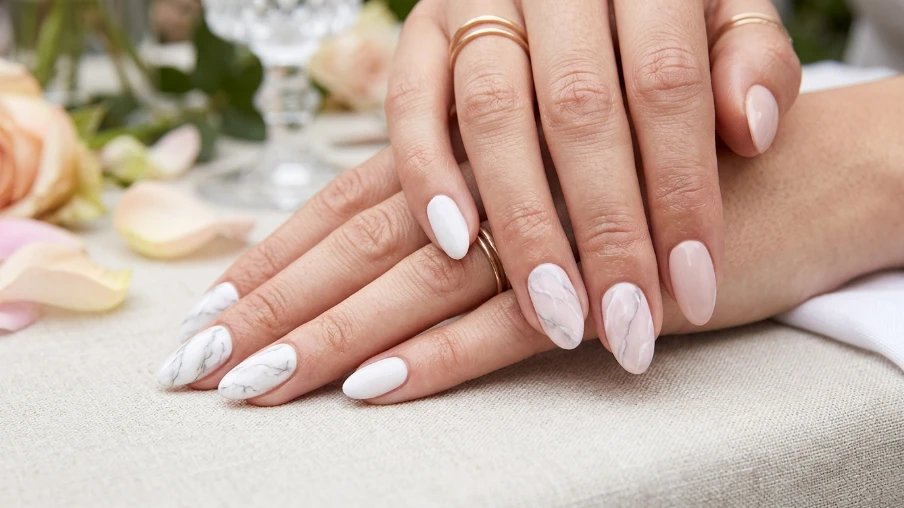 Marble Nail Design