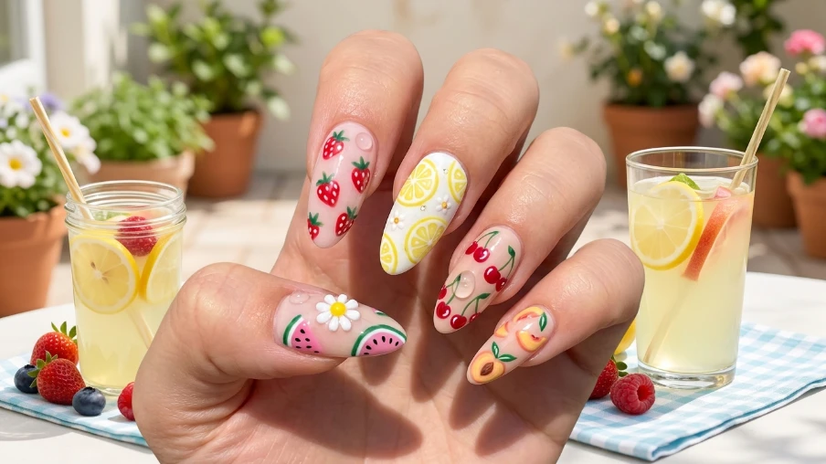 Fruity Nail Designs