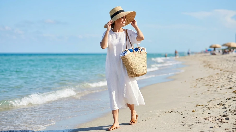 Straw Hat Beach Style