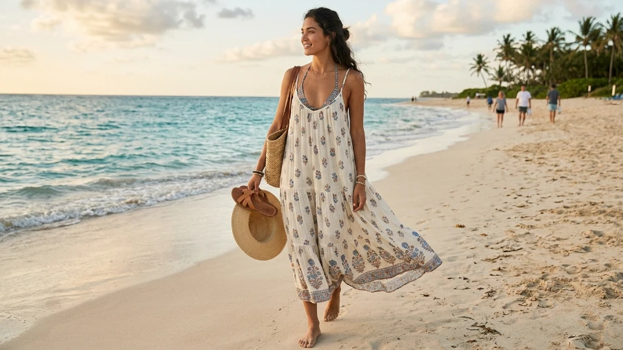 Flowy Maxi Dress for the Beach