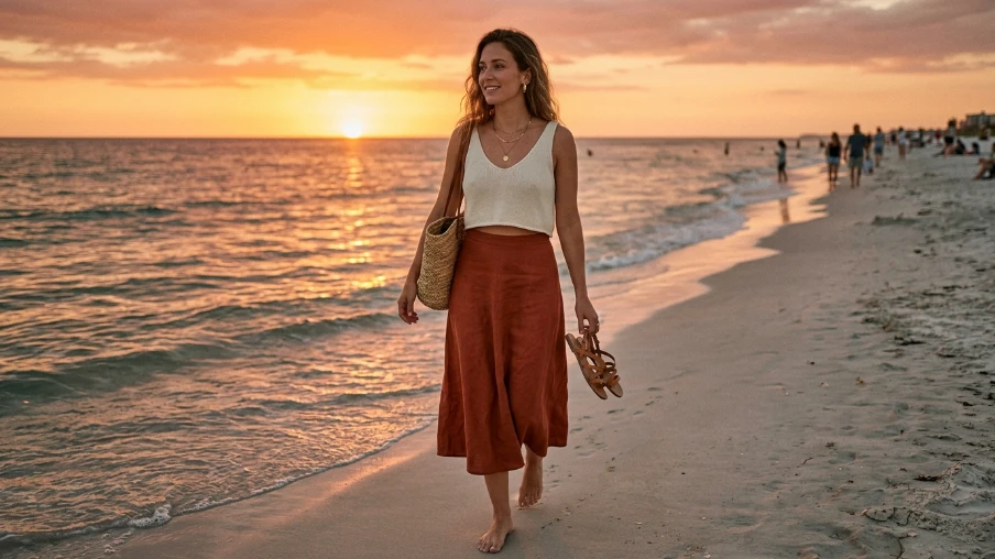 Sunset Beach Outfit
