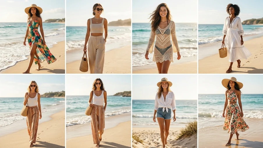 18 Modern Ideas for Summer Beach Outfits Women to Wear Now