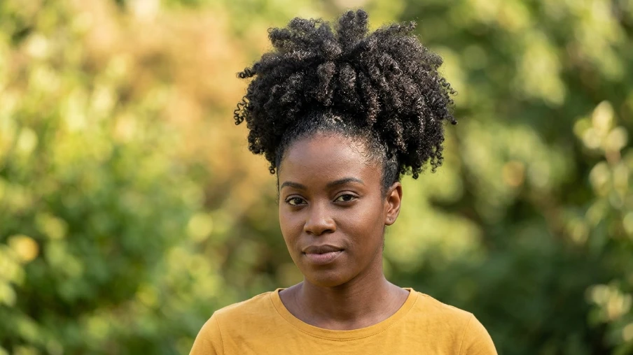 Curly Puff Hairstyle