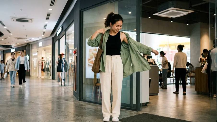Layered Look for Air-Conditioned Spaces