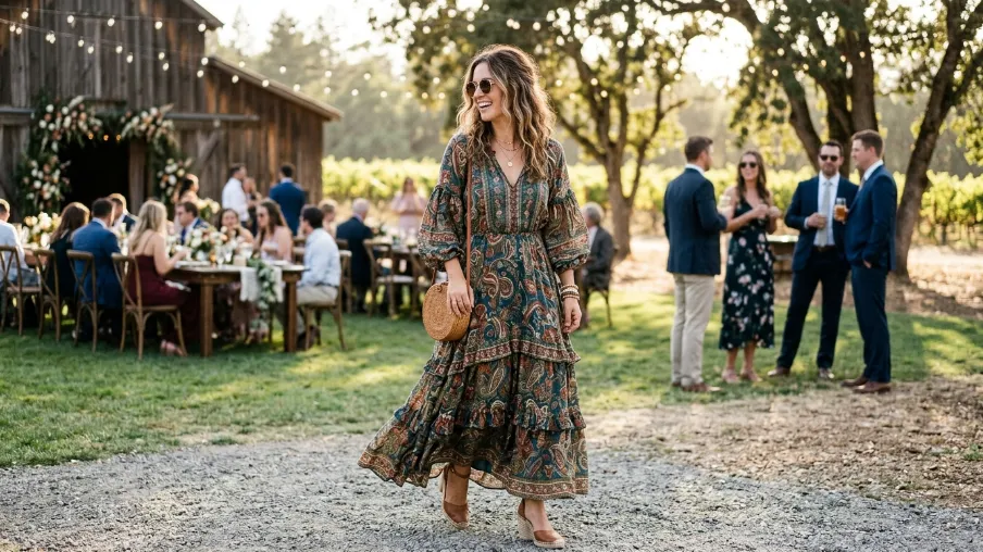 The Printed Boho Maxi
