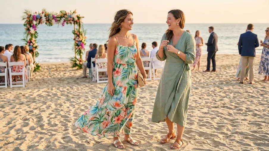 The Beach Wedding Guest Dress